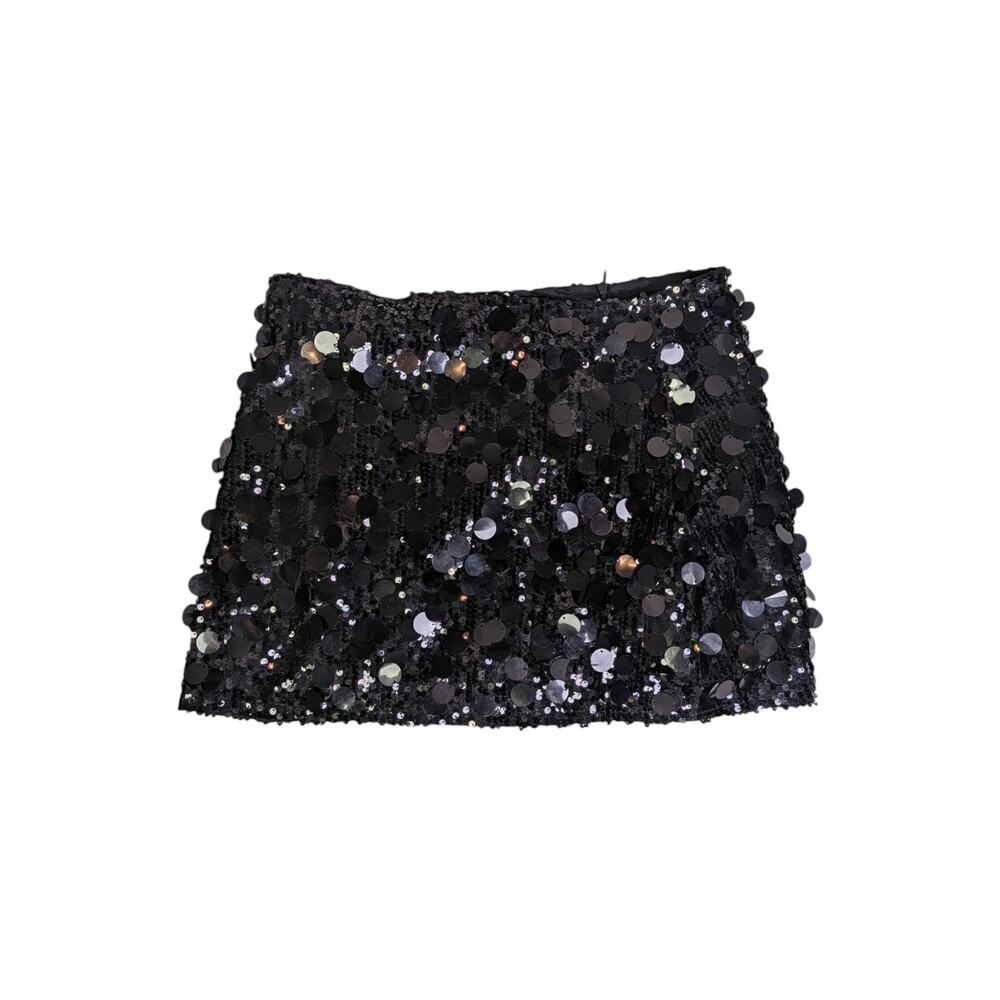 Sequin Mini Skirt Party Going Out skirt Concert